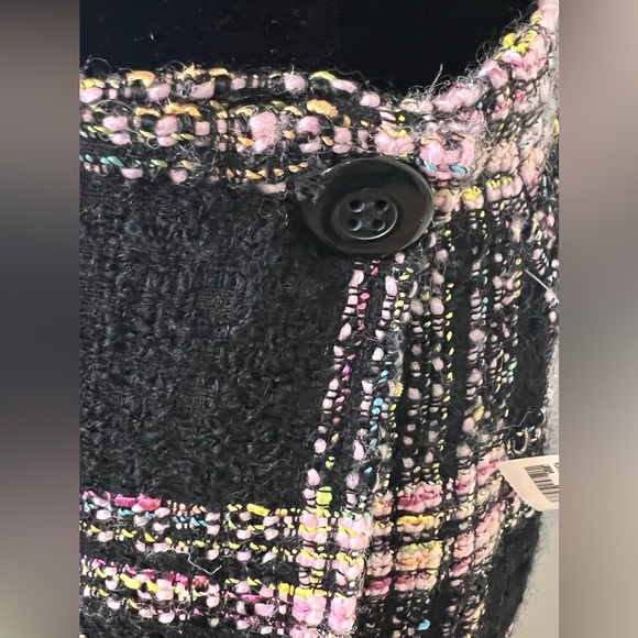 Vintage NWT Earl Rutenberg collection preppy tweed wool plaid wrap skirt. Size 4 - Picture 2 of 10